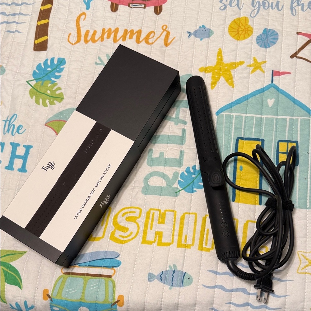 L'ange Black Hair Straightener